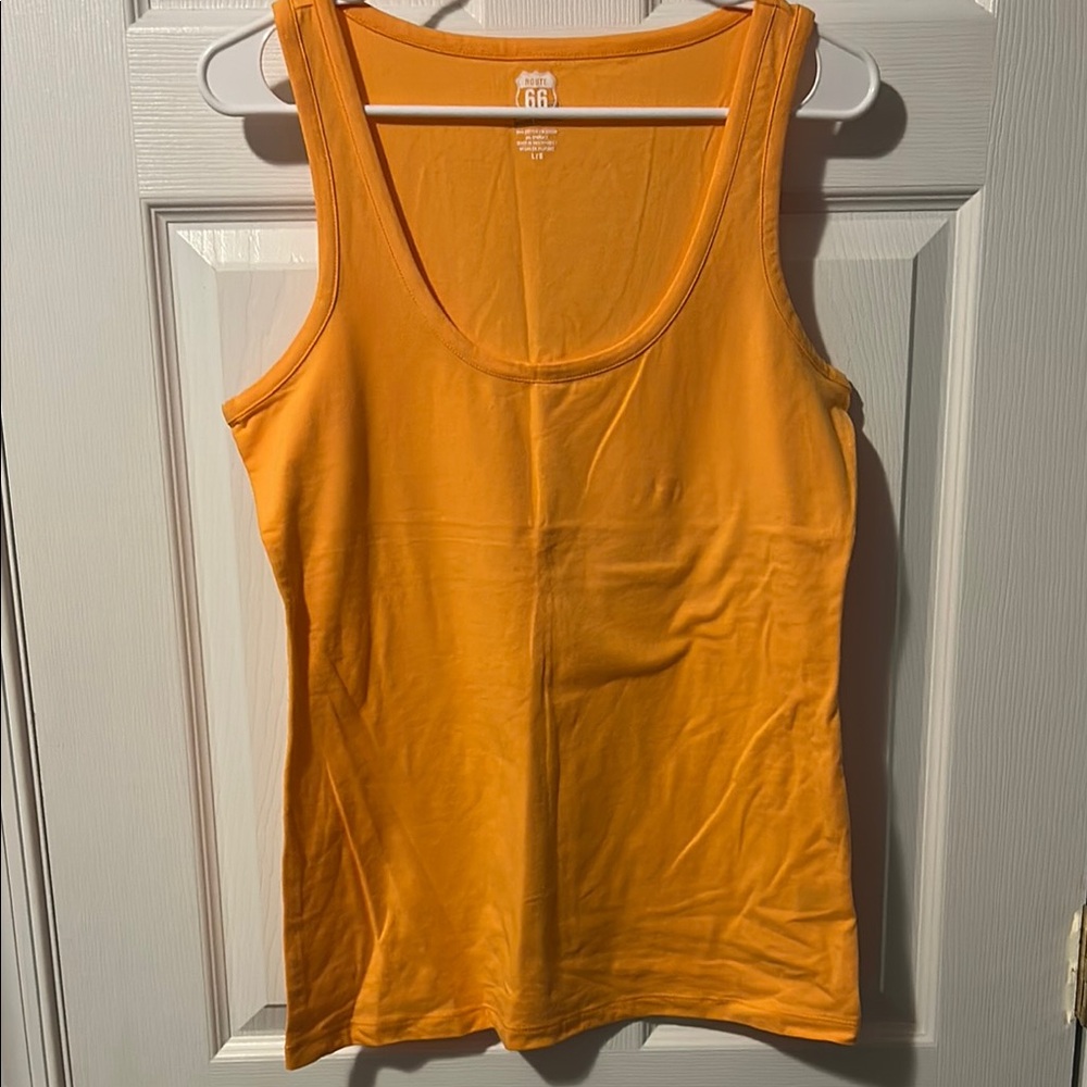 Orange Tank Top
